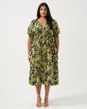 Wildleaf Dress - Print - Estelle Clothing