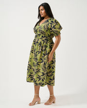 Wildleaf Dress - Print - Estelle Clothing