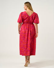 Aura Falls Dress - Winter Berry - Estelle Clothing