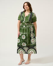 Ethereal Dress - Green Tile - Estelle Clothing