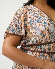 Bellarosa Dress - Coral Reef - Estelle Clothing