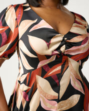 Laura Dress - Berry Flora - Estelle Clothing