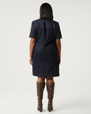 Avia Dress - Indigo Noir - Estelle Clothing