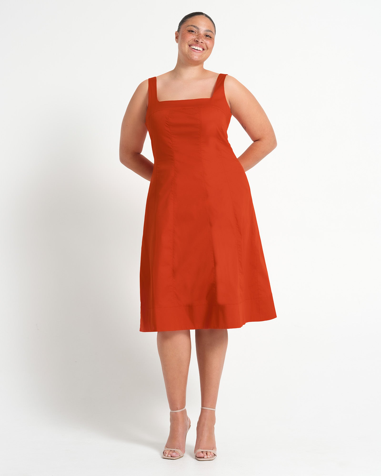 Estelle Women's Rohana A-Line Cotton Summer Mini Dress