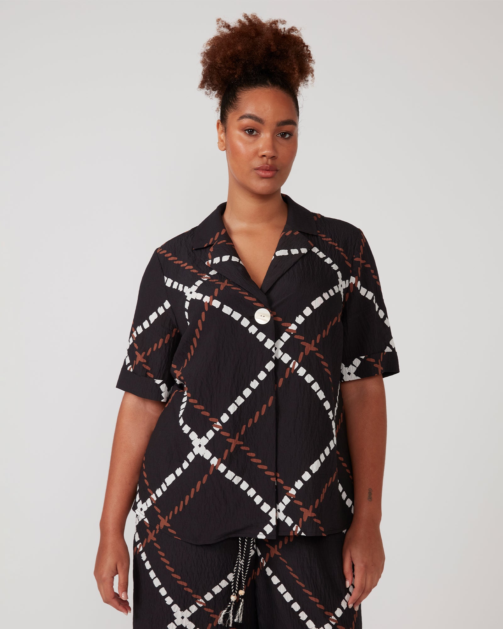 Marine Top - Print - Estelle Clothing