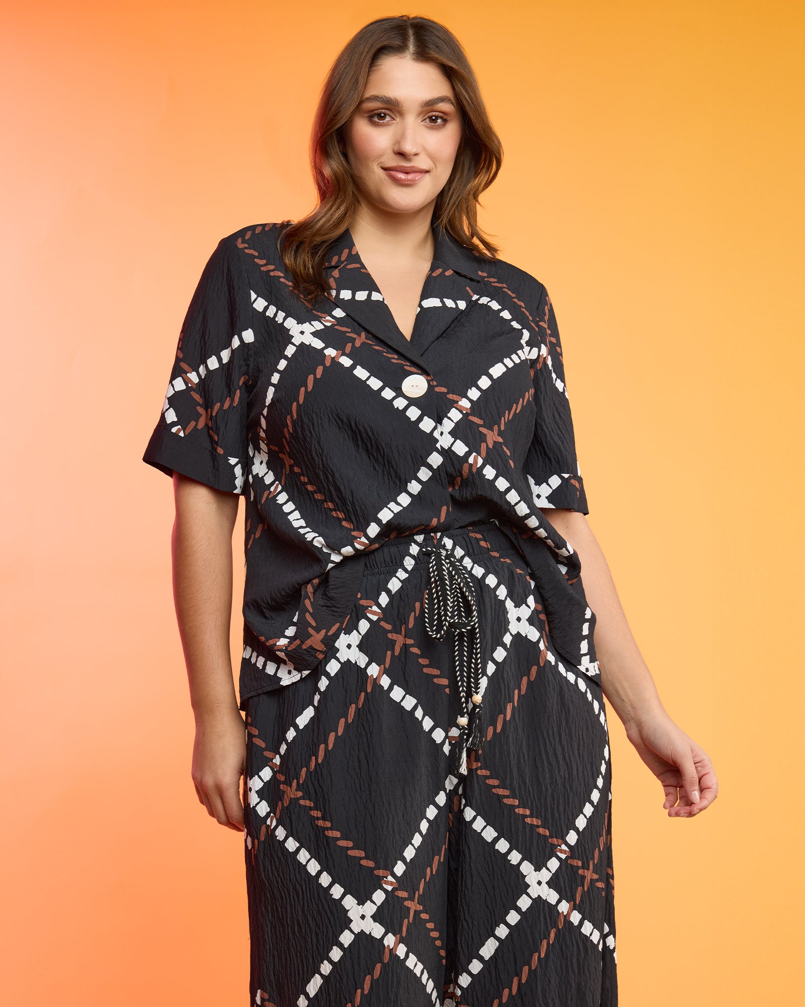 Marine Top - Print - Estelle Clothing
