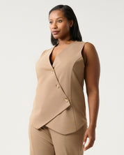 Mahina Top - Mushroom - Estelle Clothing