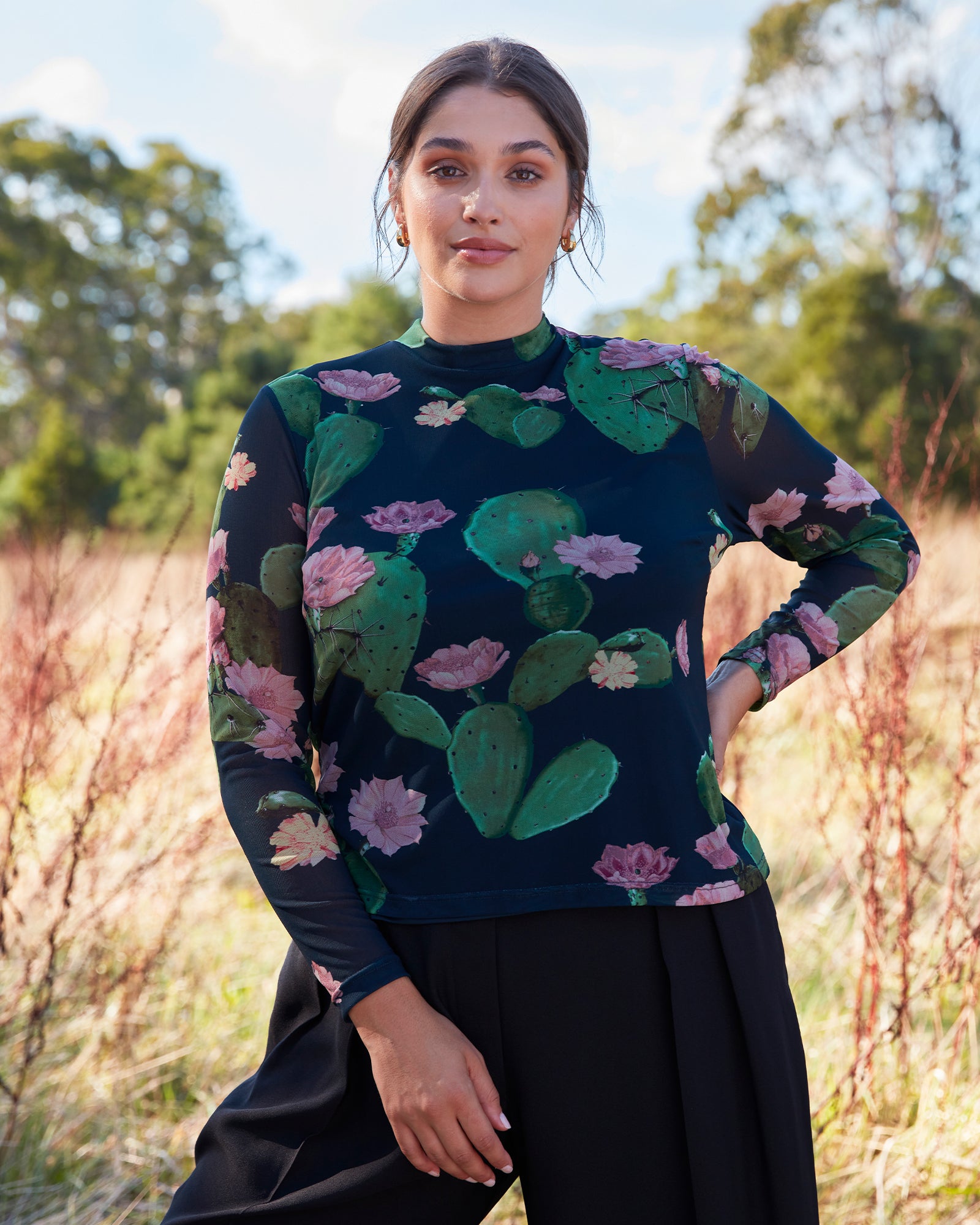 Mezzanine Mesh Top – Estelle Clothing USA