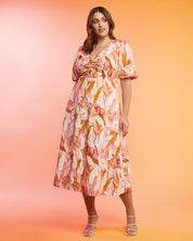 Aura Cascade Dress