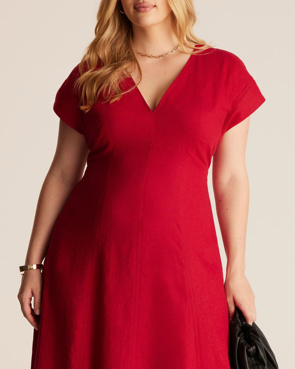 Aubrey V-Neck Dress