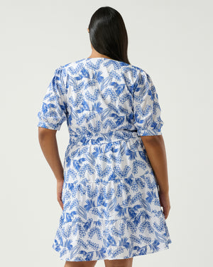 La Croisette Dress - Blue/Milk - Estelle Clothing