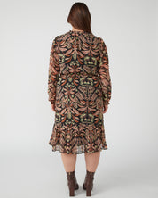 Thalia Blooms Dress - Print - Estelle Clothing