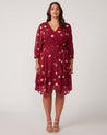 Begin Again Assymm Dress - Carnelian/Rose - Estelle Clothing