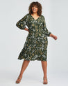 Brighton Summer Dress - Olive/Milk - Estelle Clothing