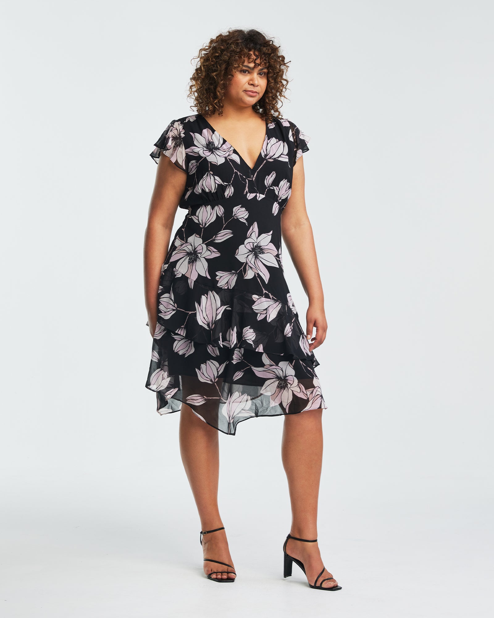 Azalea Dress - Print - Estelle Clothing