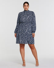 Robin Paisley Dress - Navy/Milk - Estelle Clothing