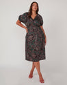 Wildfloral Midi Dress - Print - Estelle Clothing