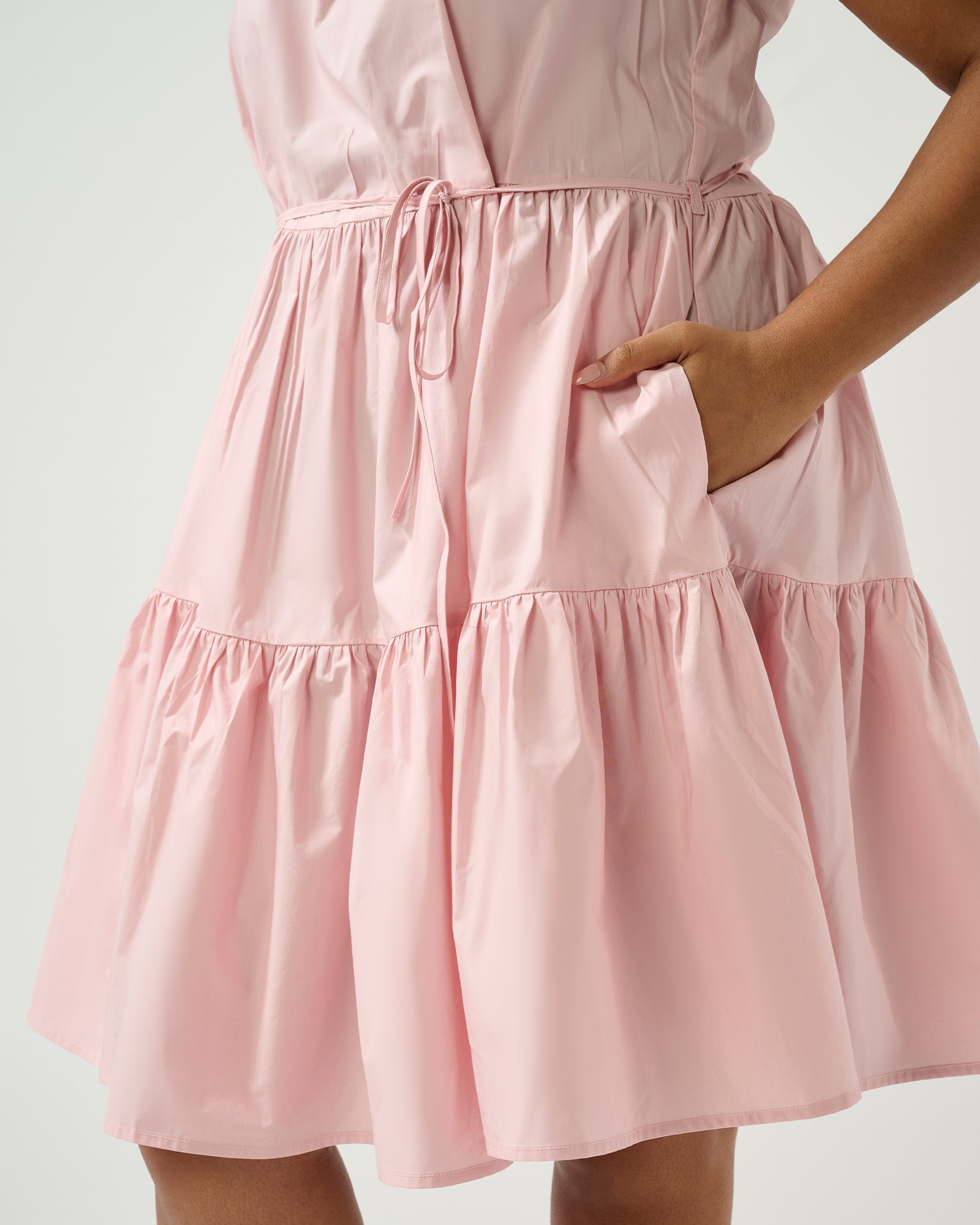 Rhodes Dress - Blush - Estelle Clothing