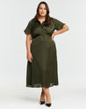 Oasis Dress - Olive - Estelle Clothing