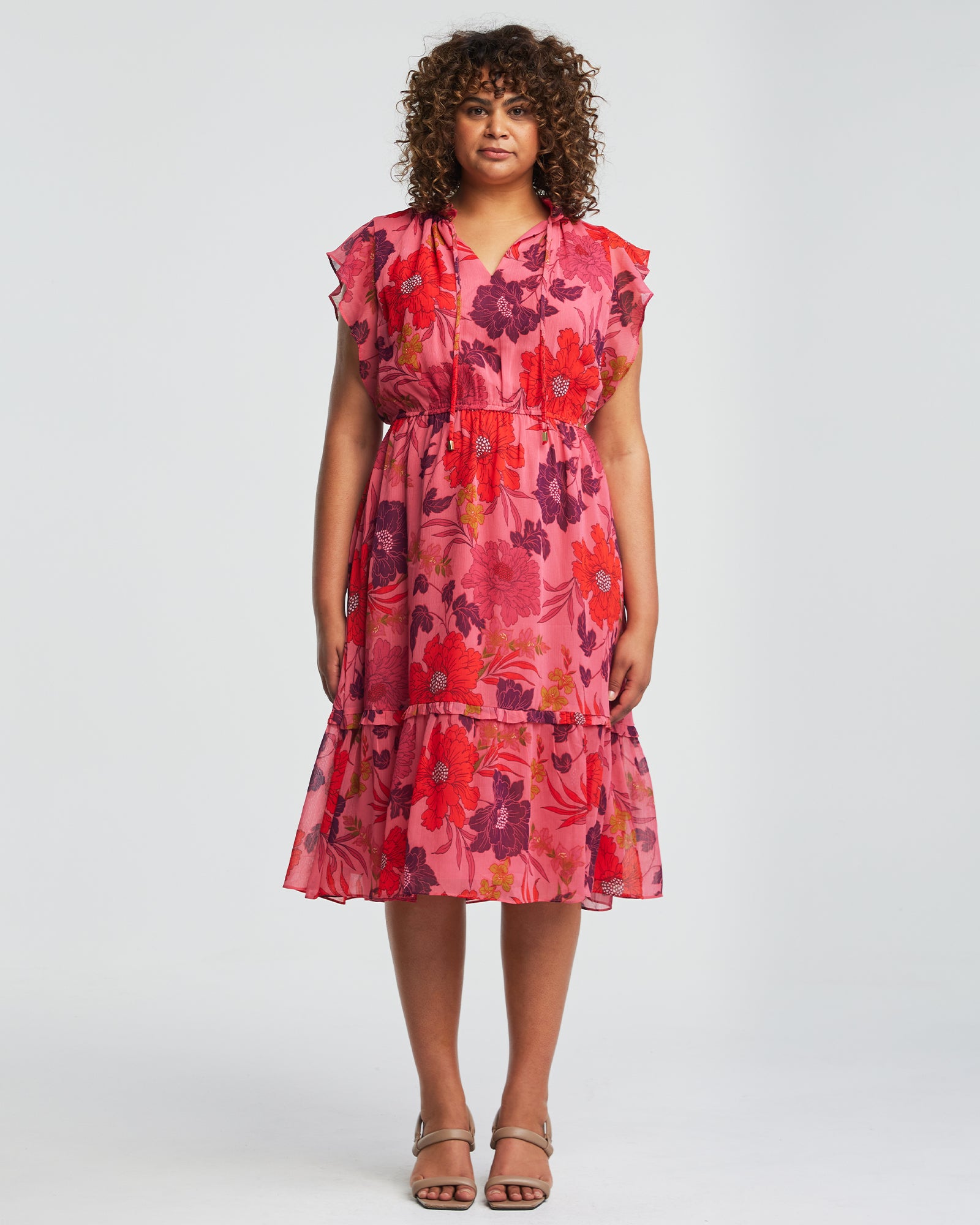 Delta Dress - Print - Estelle Clothing