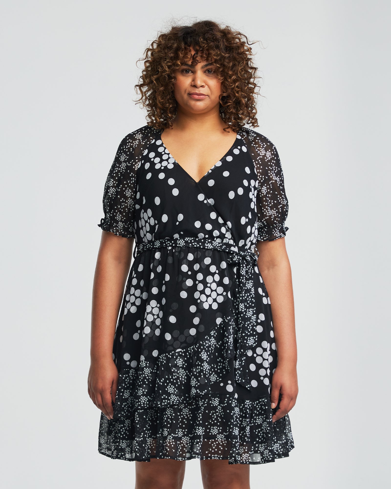 Dayla Spot Dress - Black Milk - Estelle Clothing