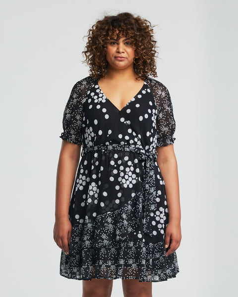 Dayla Spot Dress – Estelle Clothing USA