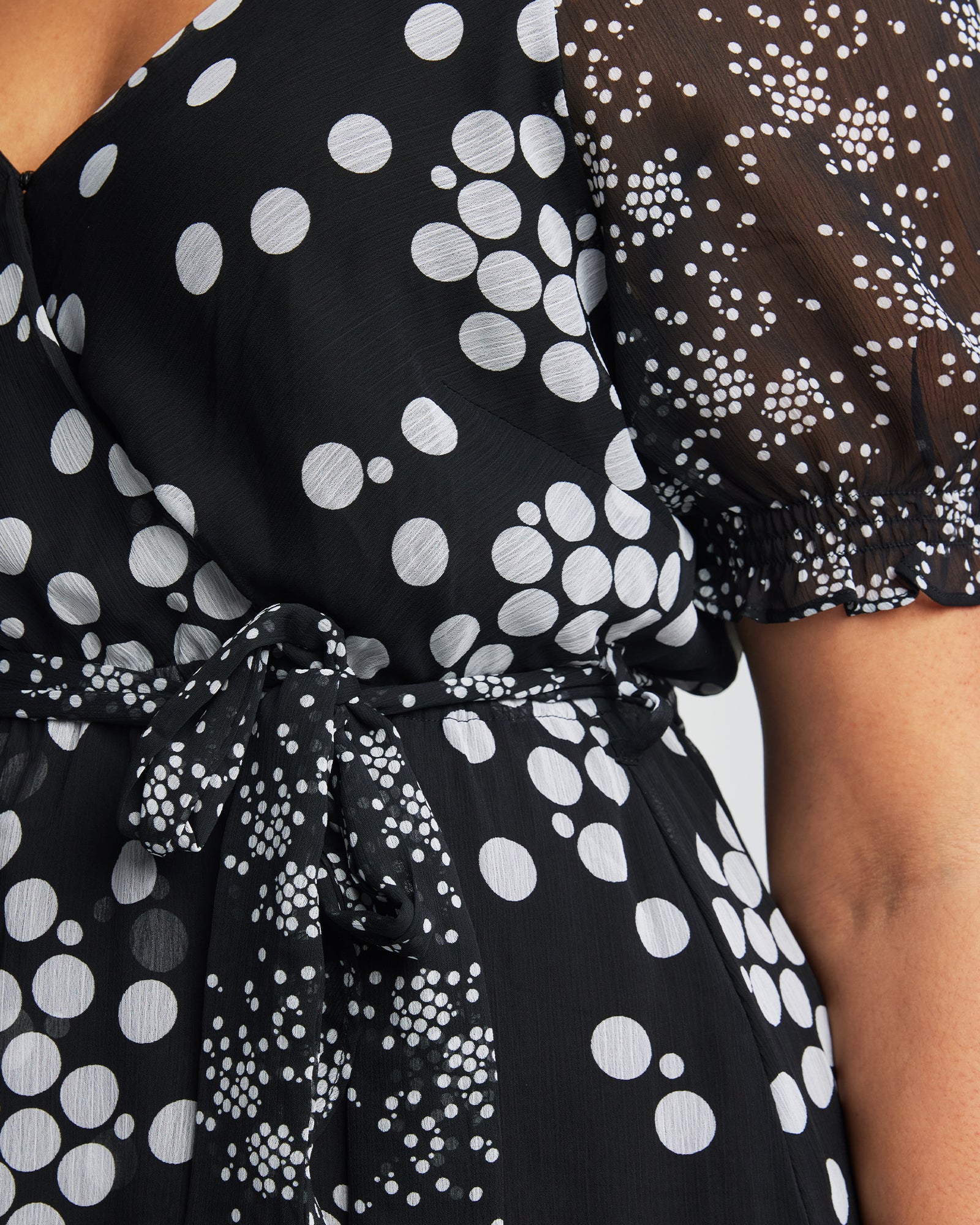 Dayla Spot Dress - Black Milk - Estelle Clothing