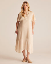 Claudia Dress - NATURAL - Estelle Clothing
