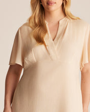 Claudia Dress - NATURAL - Estelle Clothing
