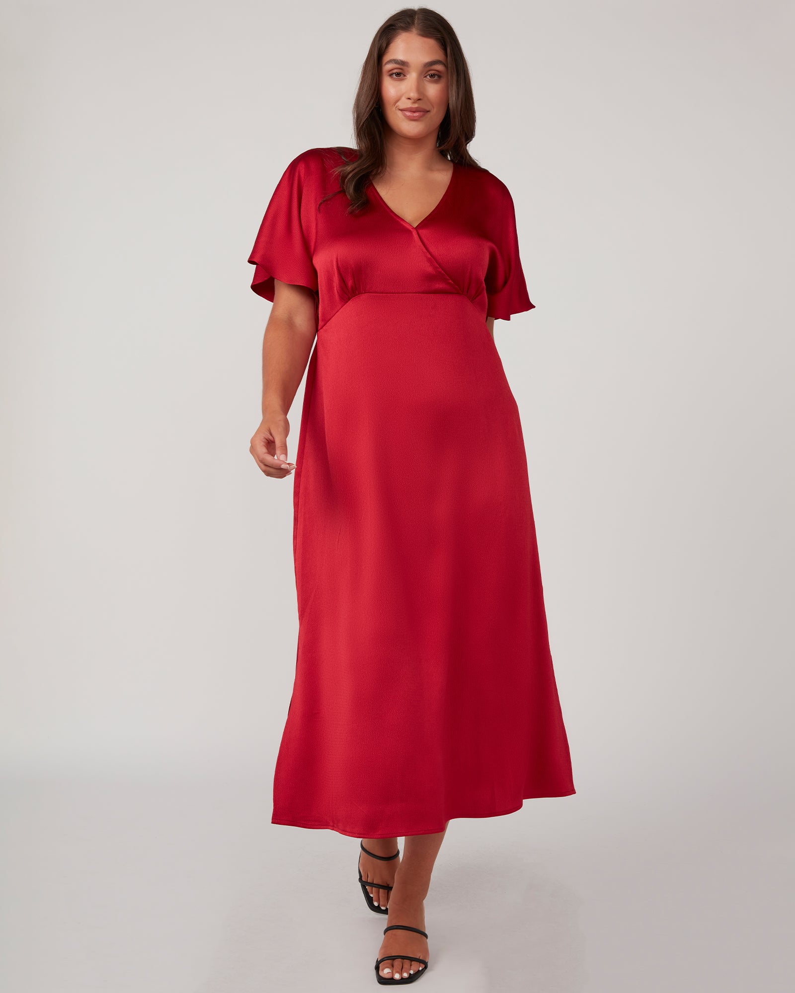 Artemis Dress - Crimson - Estelle Clothing