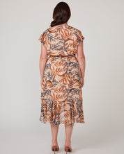 Tropic Leaves Dress - Print - Estelle Clothing