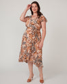 Tropic Leaves Dress - Print - Estelle Clothing