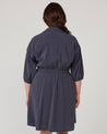 Zale Shirt Dress - Navy - Estelle Clothing