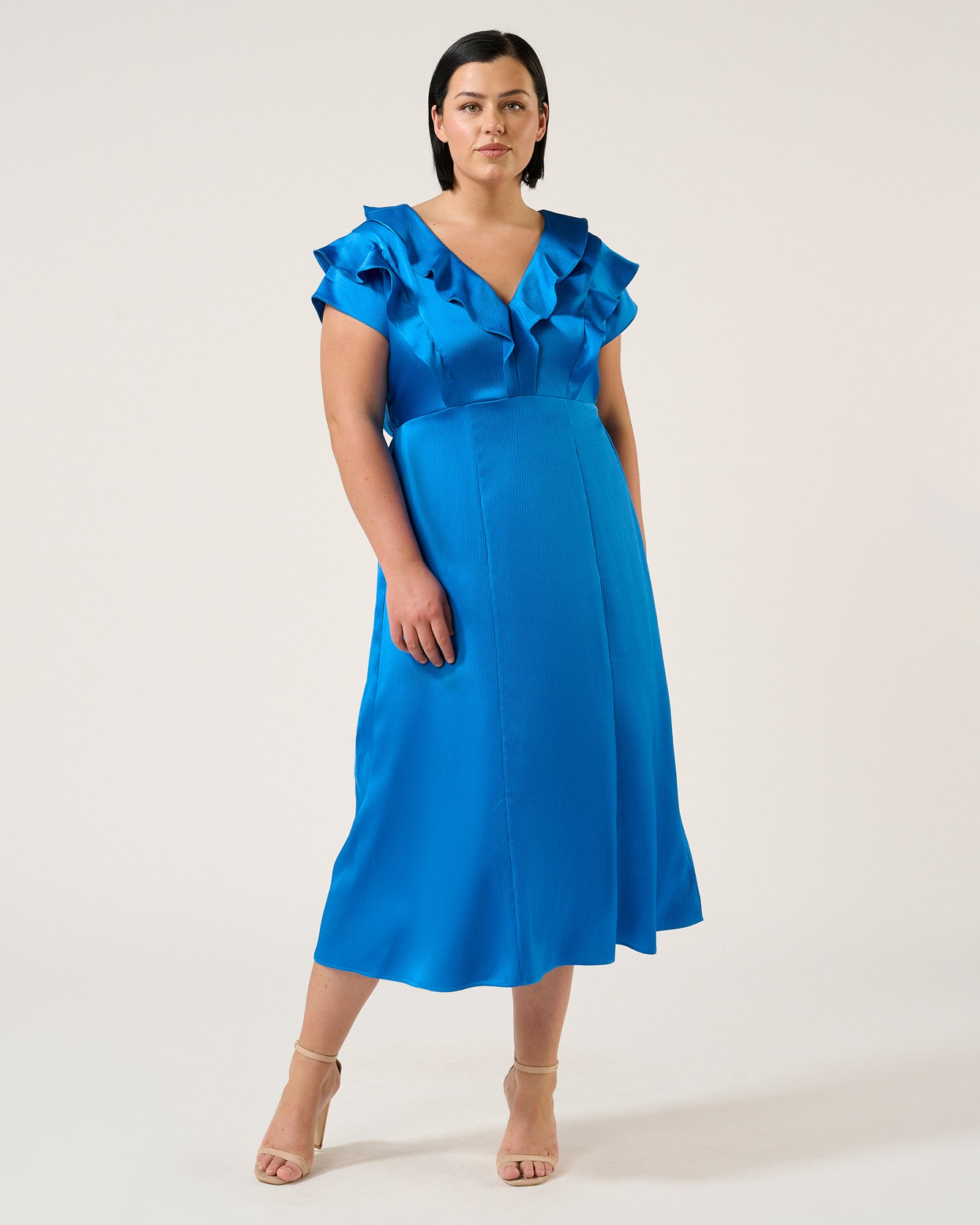Poseidon Dress - Cobalt - Estelle Clothing
