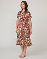 Solana Wrap Dress - Print - Estelle Clothing