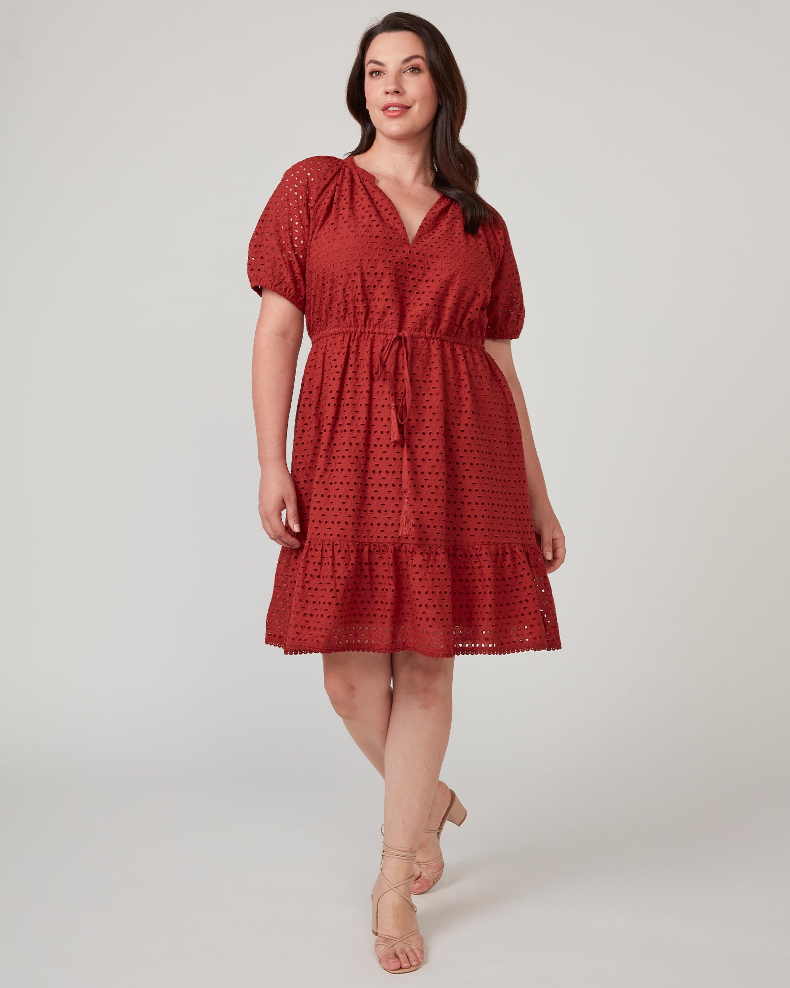 Cordelia Dress - Ginger - Estelle Clothing
