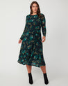 Foliage Whisper Dress - Print - Estelle Clothing