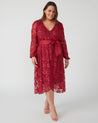 Radiance Glow Dress - Raspberry - Estelle Clothing