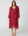 Radiance Glow Dress - Raspberry - Estelle Clothing