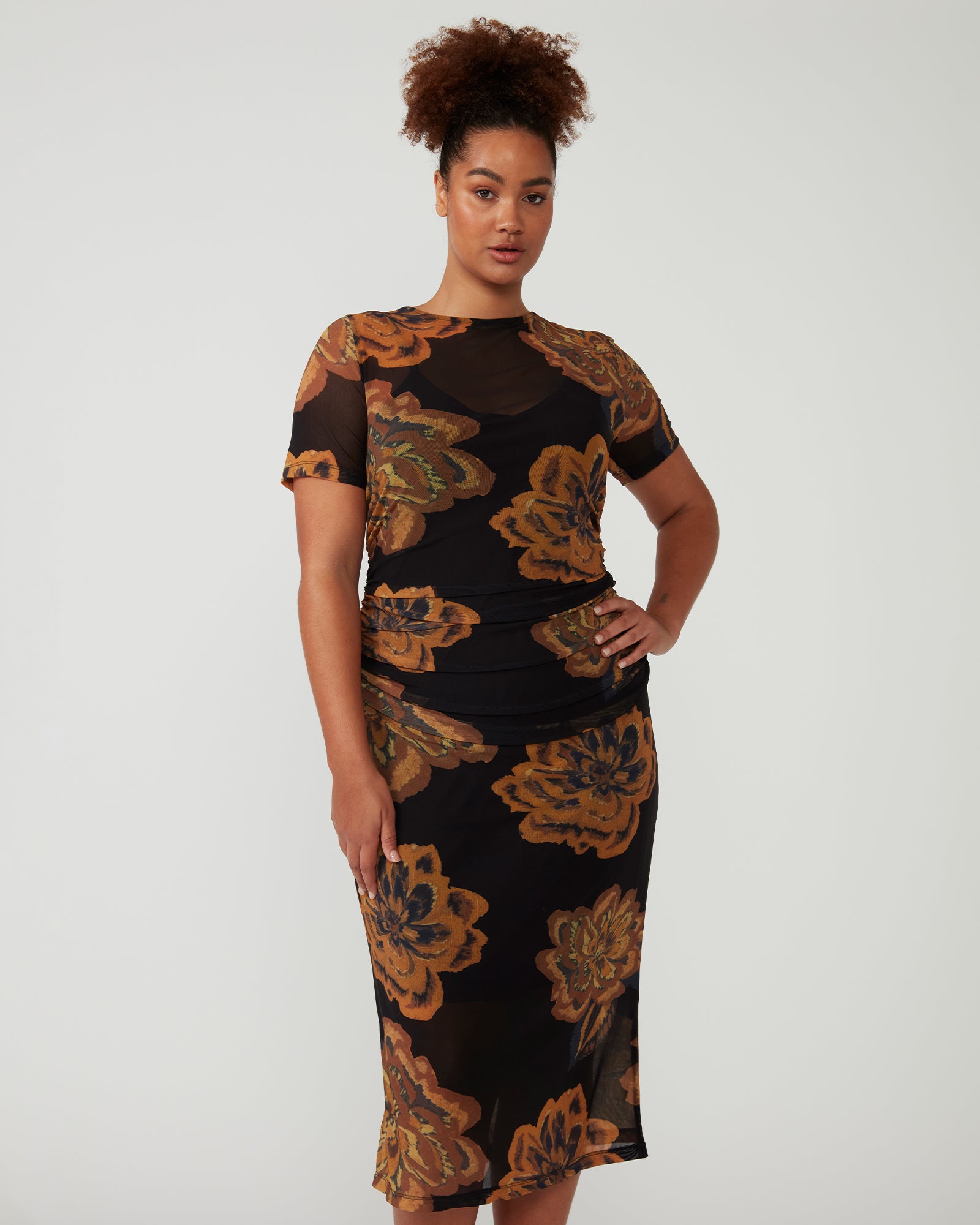 Glow Horizon Dress - Print - Estelle Clothing