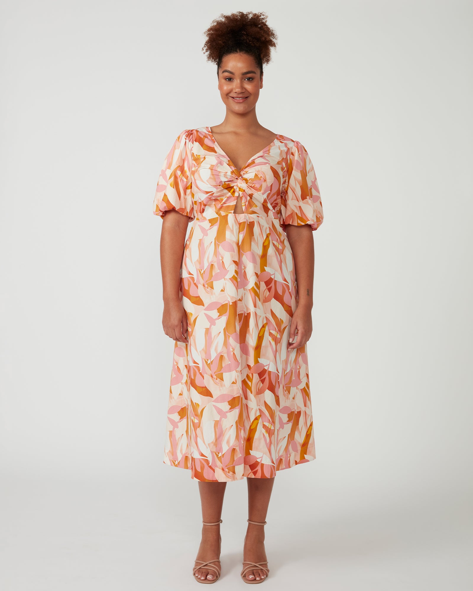 Aura Cascade Dress