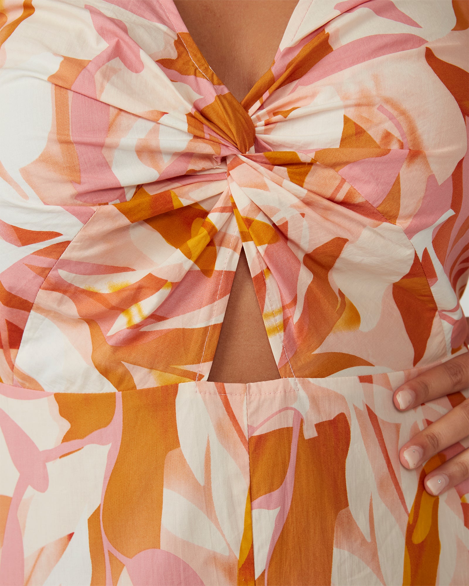 Aura Cascade Dress