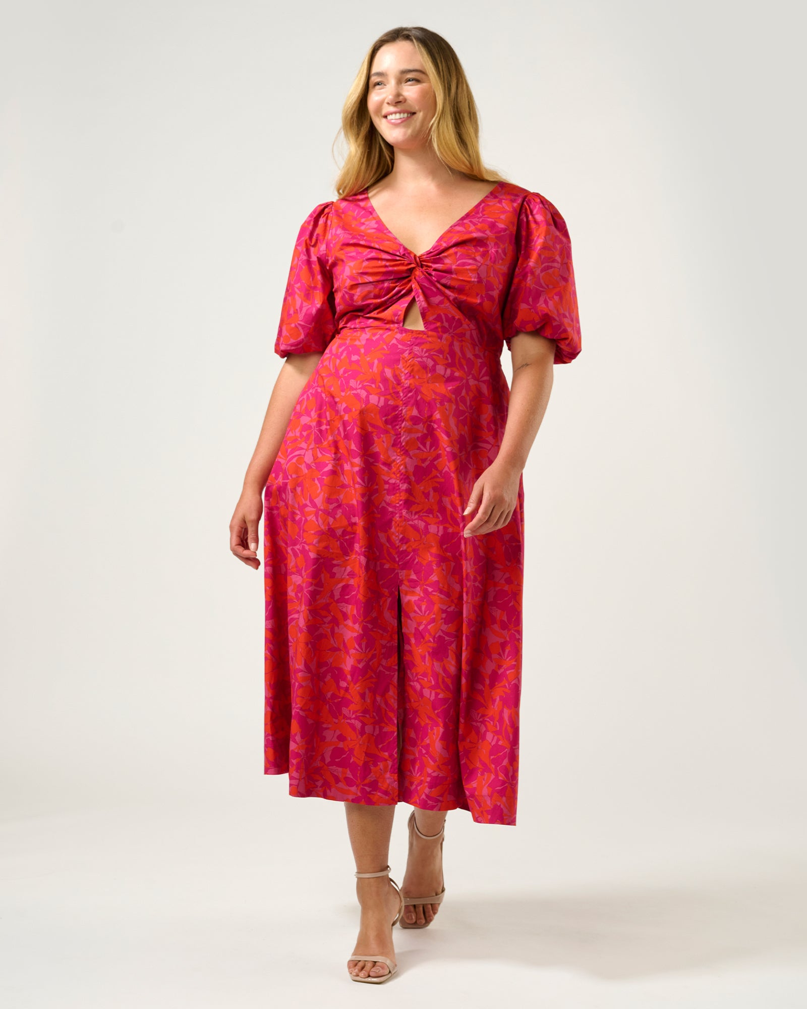 Aura Falls Dress - Winter Berry - Estelle Clothing
