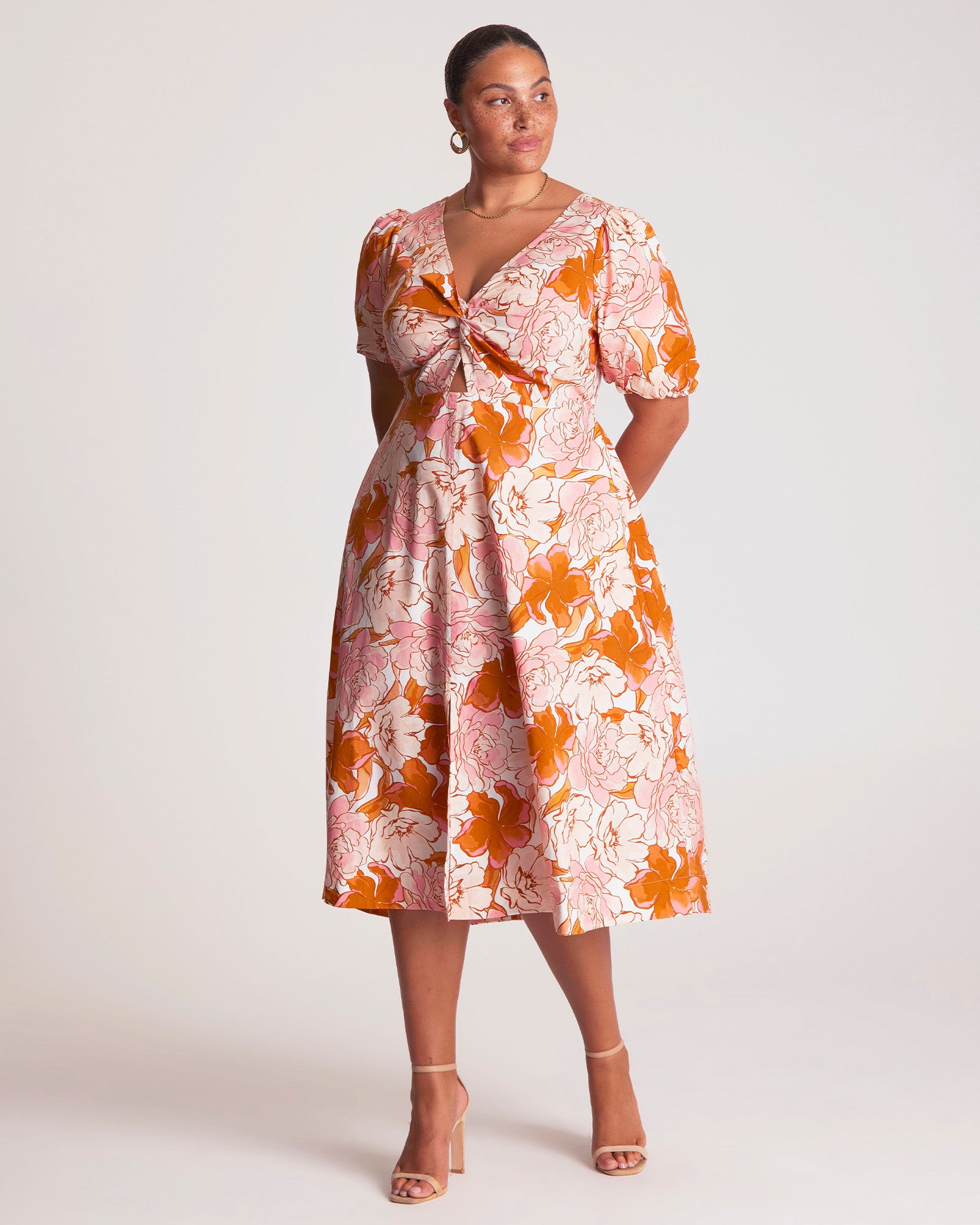 Amira Dress - Sunset - Estelle Clothing
