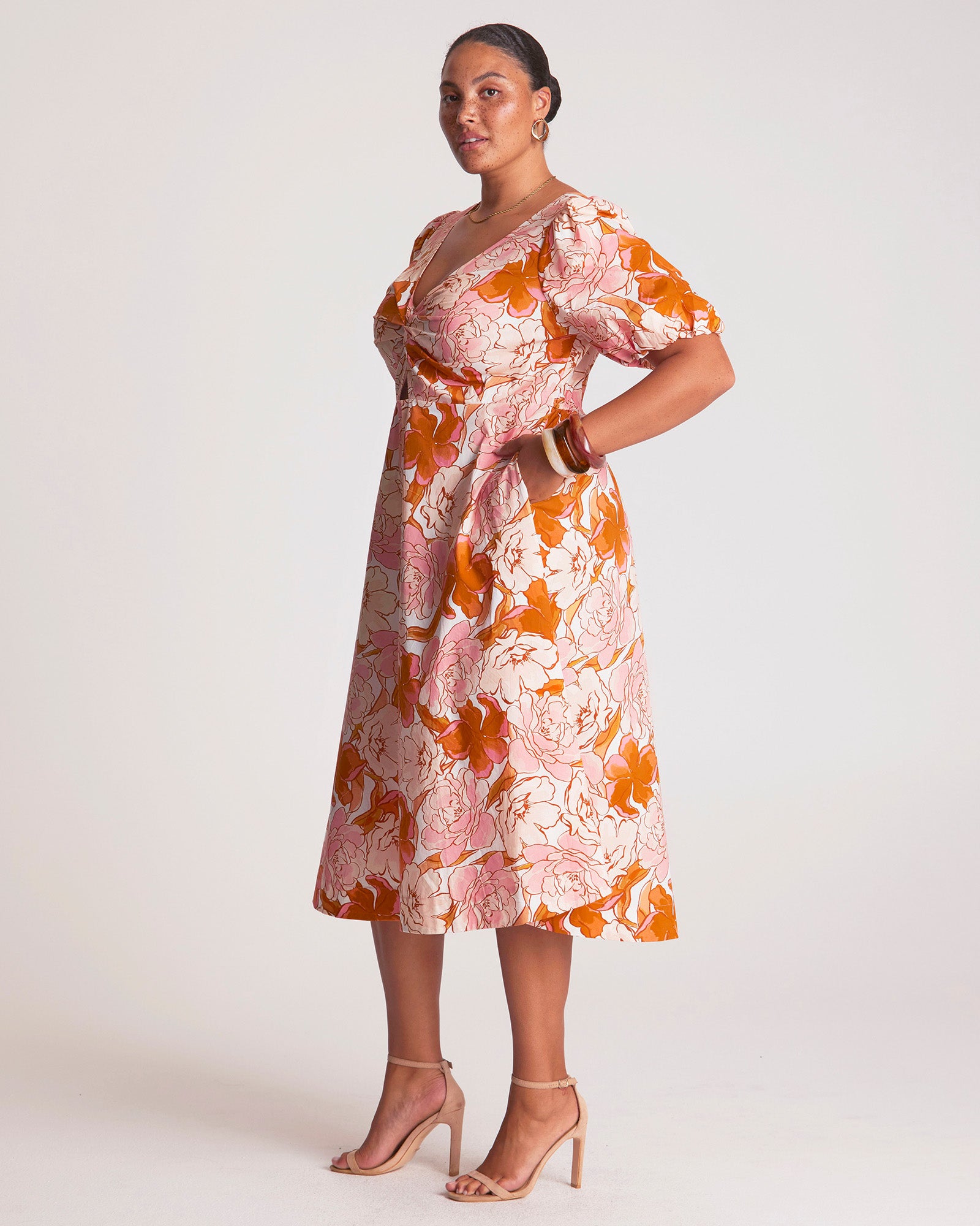 Amira Dress - Sunset - Estelle Clothing

