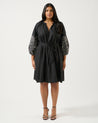 Cala Emb Dress - Black - Estelle Clothing