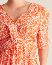 DREAMAYA DRESS - TANGERINE - Estelle Clothing
