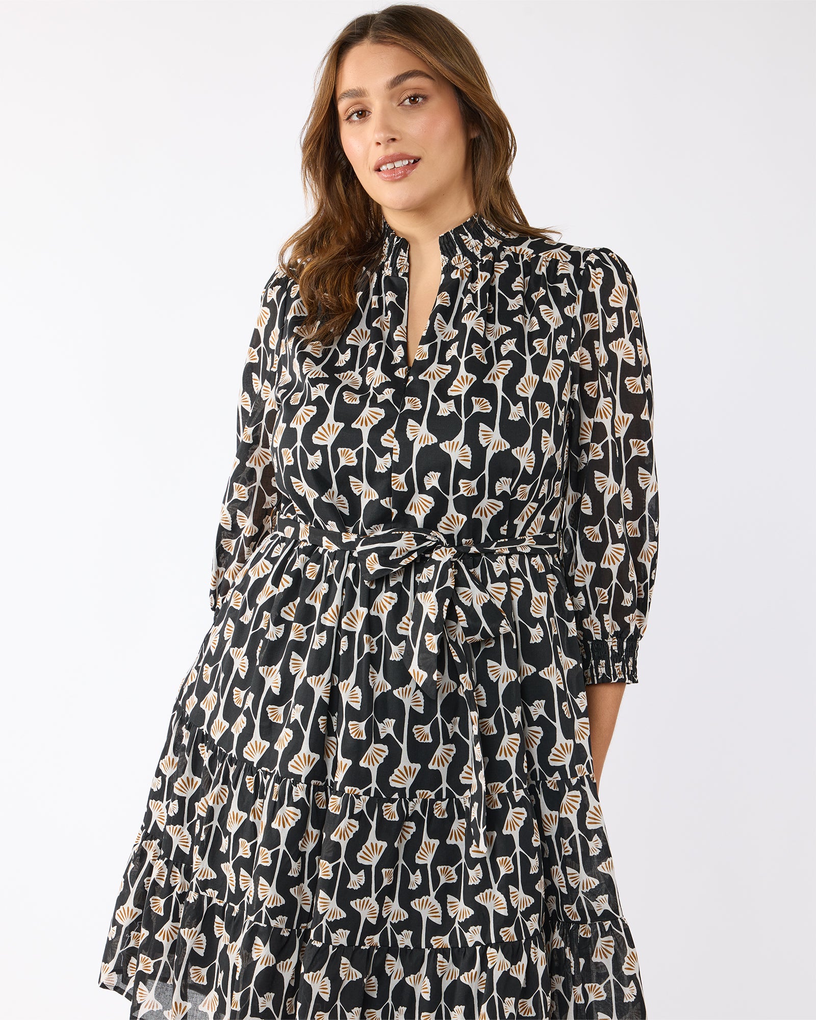 Sea Lily Dress - Print - Estelle Clothing