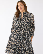 Sea Lily Dress - Print - Estelle Clothing