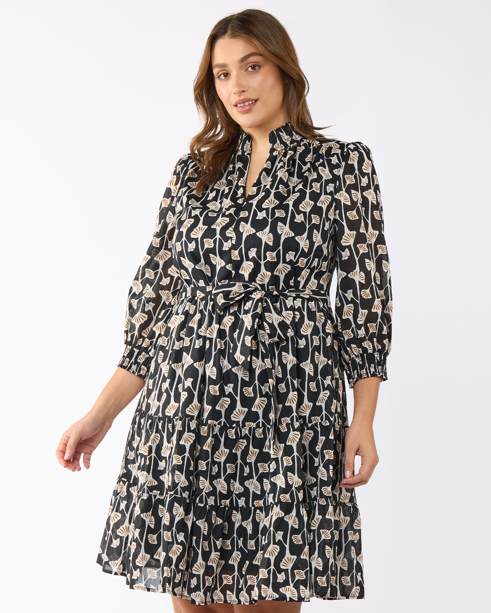 Sea Lily Dress - Print - Estelle Clothing